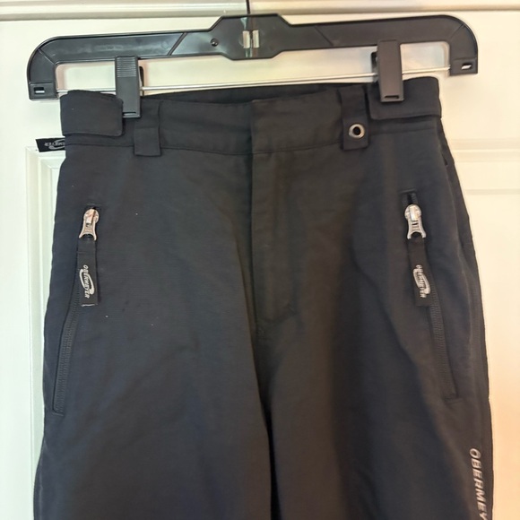 Obermeyer Girl’s Black Waterproof Brooke Snow / Ski Pants - Picture 5 of 13